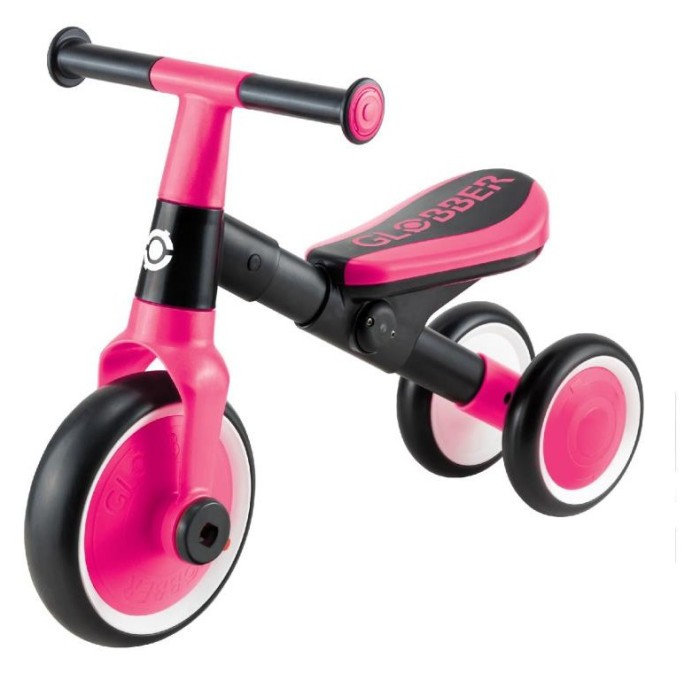 Велосипед дитячий GLOBBER серії LEARNING TRIKE 2в1, фуксія, до 20кг, 3 колеса, укр, укр