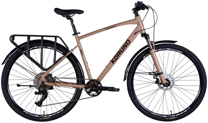 Велосипед AL 28" Dorozhnik KORUND DD CS рама-20" темно-бежевый матовый 2025