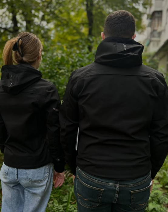 Мотокуртка SECA DISTRICT SOFTSHELL Black