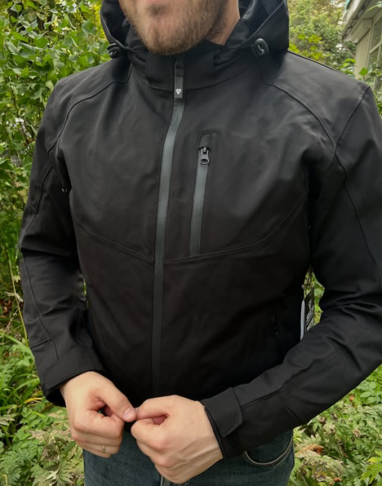 Мотокуртка SECA DISTRICT SOFTSHELL Black