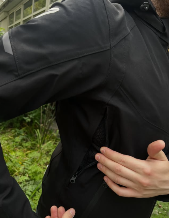 Мотокуртка SECA DISTRICT SOFTSHELL Black