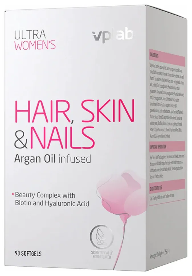 Ultra Women's Hair, Skin & Nails - 90 softgels