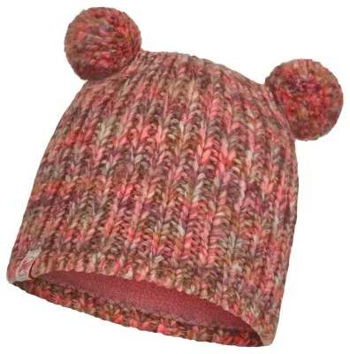 Шапка дитяча (8-12) Buff Knitted & Fleece Hat Lera, Flamingo Pink