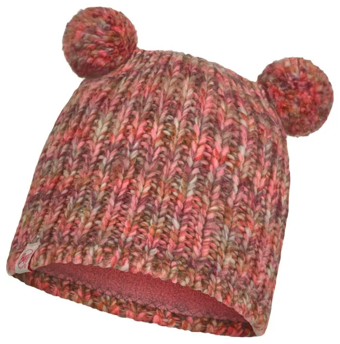 Шапка дитяча (8-12) Buff Knitted & Fleece Hat Lera, Flamingo Pink