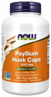 Psyllium Husk 500mg - 200 vcaps