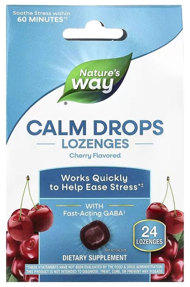 Calm Drops - 24 lozenges Cherry (DSN_2023-10-6380)