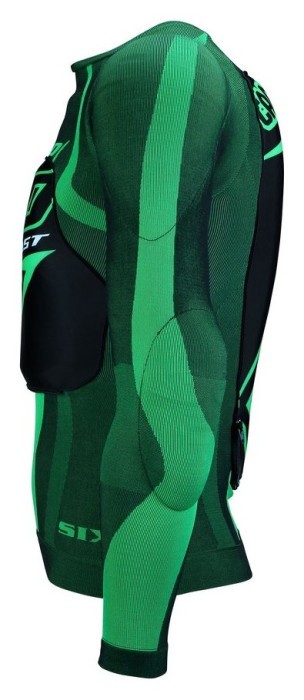 Куртка спортивная спортивная UFO CAMO UNDERSHIRT WITH PROTECTIONS XXL Green/black (PE02376)
