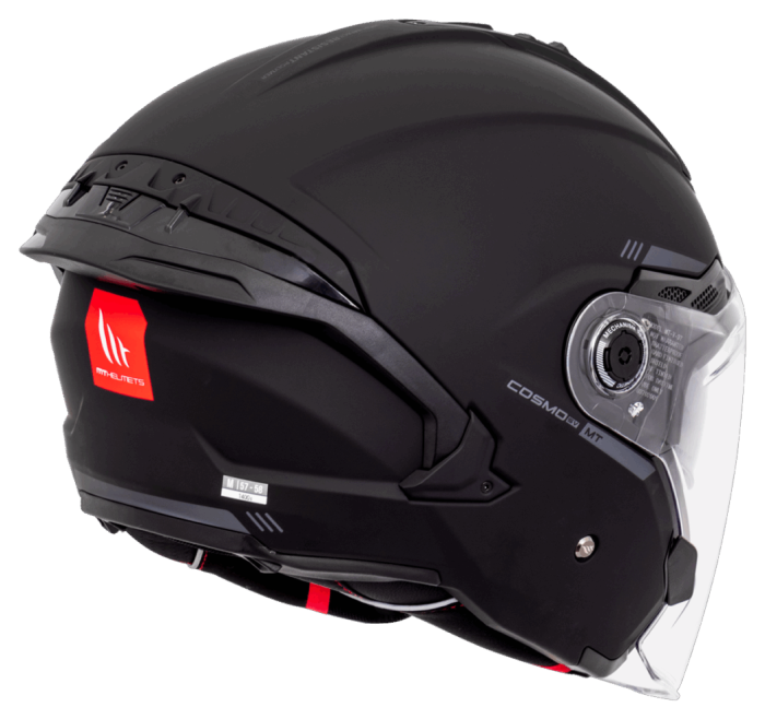Мотошолом MT Cosmo SV Solid Matt Black