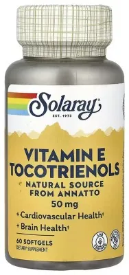 Vitamin E Tocotrienols, Annatto 50mg - 60 softgels