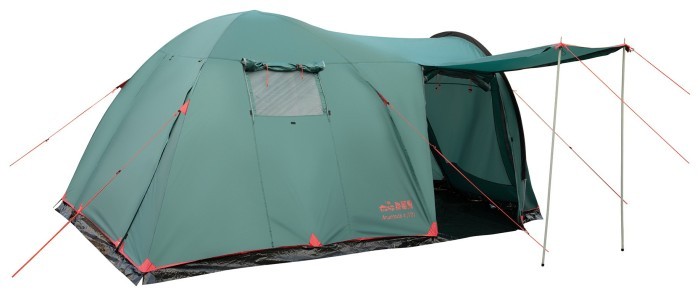 Палатка Tramp Anaconda 4 (v2) green UTRT-078