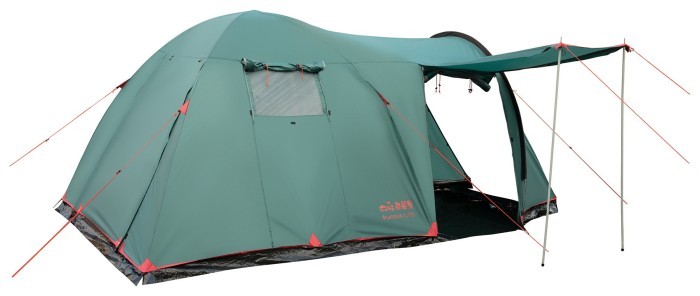 Палатка Tramp Anaconda 4 (v2) green UTRT-078