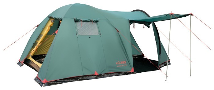 Палатка Tramp Anaconda 4 (v2) green UTRT-078