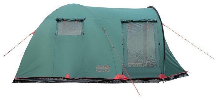 Палатка Tramp Anaconda 4 (v2) green UTRT-078