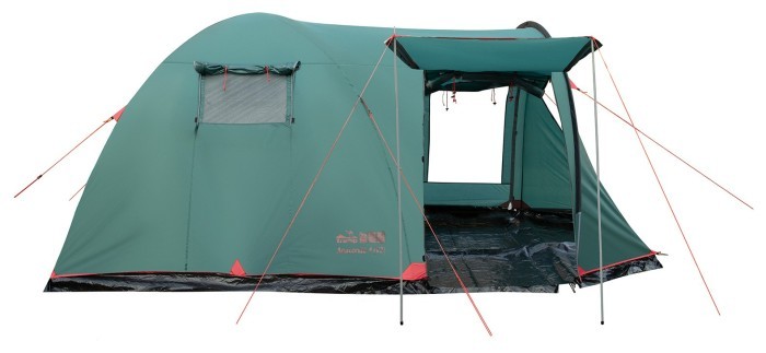 Палатка Tramp Anaconda 4 (v2) green UTRT-078