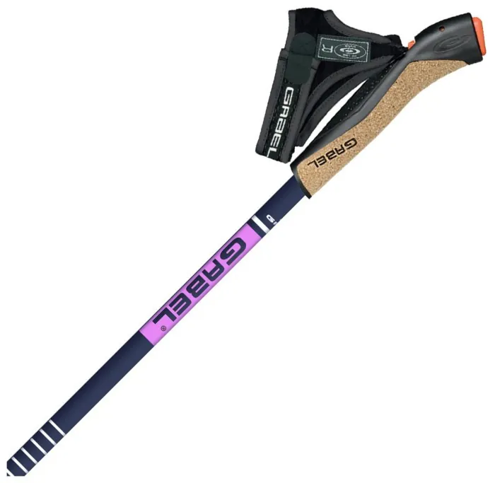 Палки для скандинавской ходьбы Gabel Stretch Carbon Lilac (7008352650000)