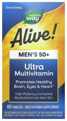 Once Daily Men's 50+ Ultra Multivitamin - 60 tabs (До 10.26)