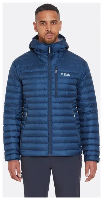 Чоловічий легкий пуховик Rab Microlight Alpine Jacket, Tempest Blue