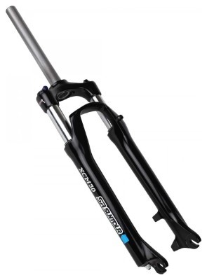 Вилка 26&quot; б/різьб. 1-1/8&quot; AL AM hydraulic lock out шток-260мм хід-100мм під диск. SUNTOUR XCM30-HLO-DS (чорний)