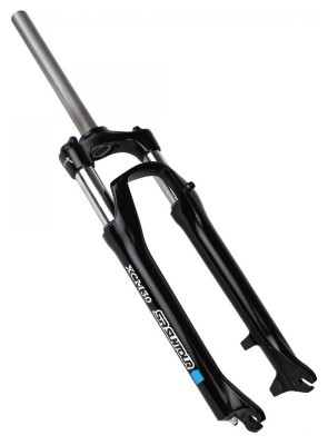 Вилка 26" б/різьб. 1-1/8" AL AM hydraulic lock out шток-260мм хід-100мм під диск. SUNTOUR XCM30-HLO-DS (чорний)