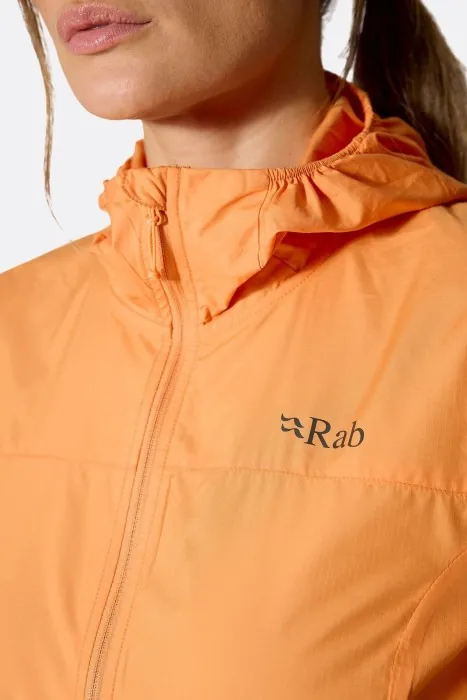 Вітровка жіноча Rab Windgather Hoody Wmns, Mulberry, 12