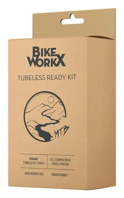 Набір для установки безкамерки BikeWorkX Tubeless Ready Kit MTB (OBOD_TLRKIT/MTB)