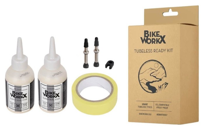 Набор для установки бескамерки BikeWorkX Tubeless Ready Kit MTB