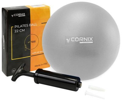 М'яч для пілатесу, йоги, реабілітації Cornix MiniGYMball 22 см XR-0227 Grey