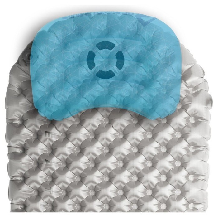 Подушка надувная Sea to Summit Aeros Ultralight Pillow Deluxe, 14х56х36см, Aqua