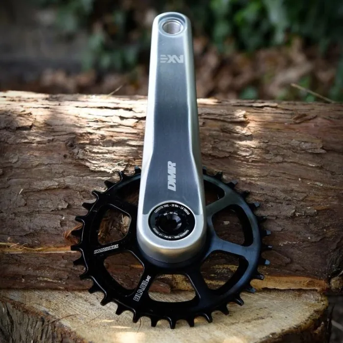 Шатуны DMR AXE Cranks Armset Laser Etched Polished 165/83 mm
