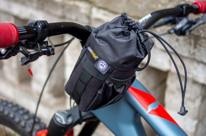 Сумка на руль KasyBag Pocket Pack One hand (кормушка) mini Total-Black