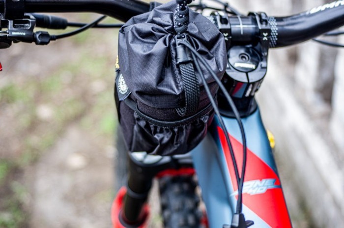 Сумка на руль KasyBag Pocket Pack One hand (кормушка) mini Total-Black