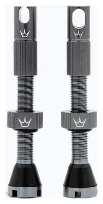 Ніпелі Peaty's x Chris King Tubeless Valves, 42mm, Slate