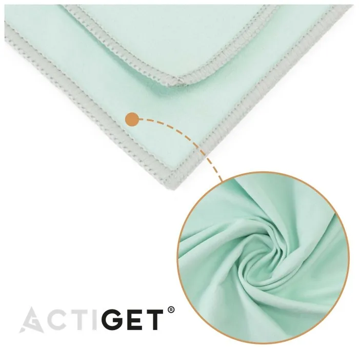 Рушник спортивний Actiget 80 x 40 см з мікрофібри ACT0185 Mint