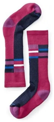 Шкарпетки дитячі Smartwool Wintersport Stripe Potion Pink