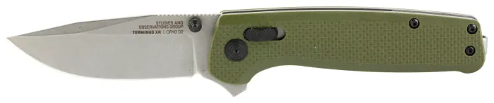 Розкладний ніж SOG Terminus XR G10, Olive Drab, box