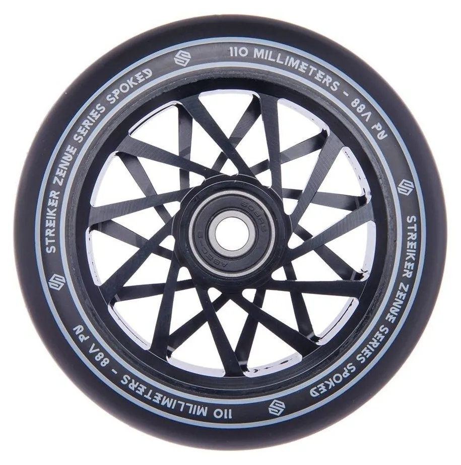 Колесо для трюкового самокату Striker Zenue Series Black Pro 110mm - Black (FRD.038933)