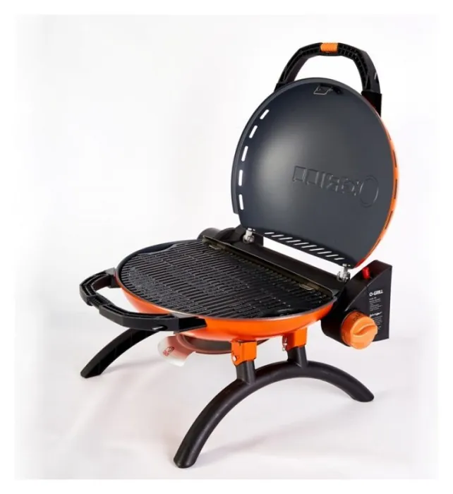 Портативний переносний газовий гриль O-GRILL 500, помаранчевий