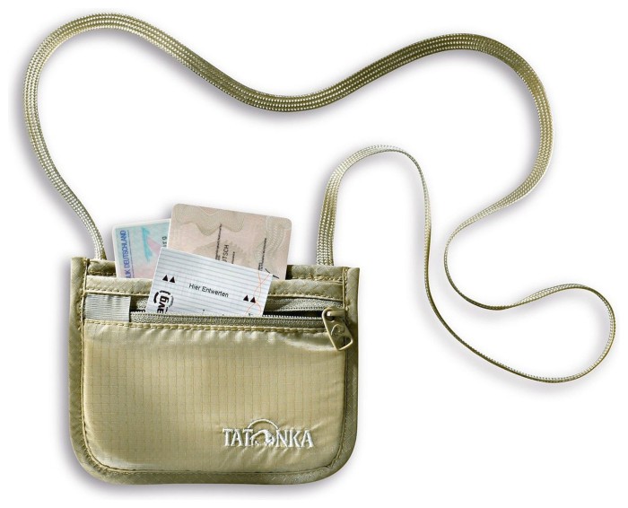 Кошелек нательный Tatonka Skin ID Pocket, Natural