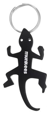 Munkees 3411 брелок-відкривача Lizard black