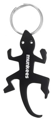 Munkees 3411 брелок-открывалка Lizard black