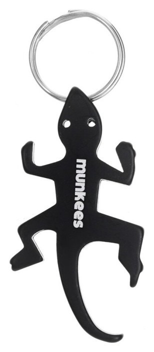 Munkees 3411 брелок-відкривача Lizard black, укр, укр