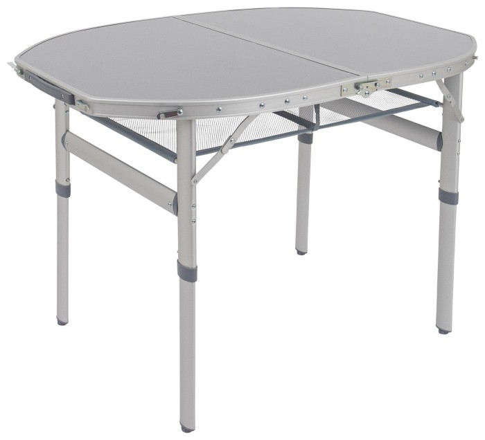 Стіл Bo-Camp Premium Oval 100x70 cm Grey (1404424)
