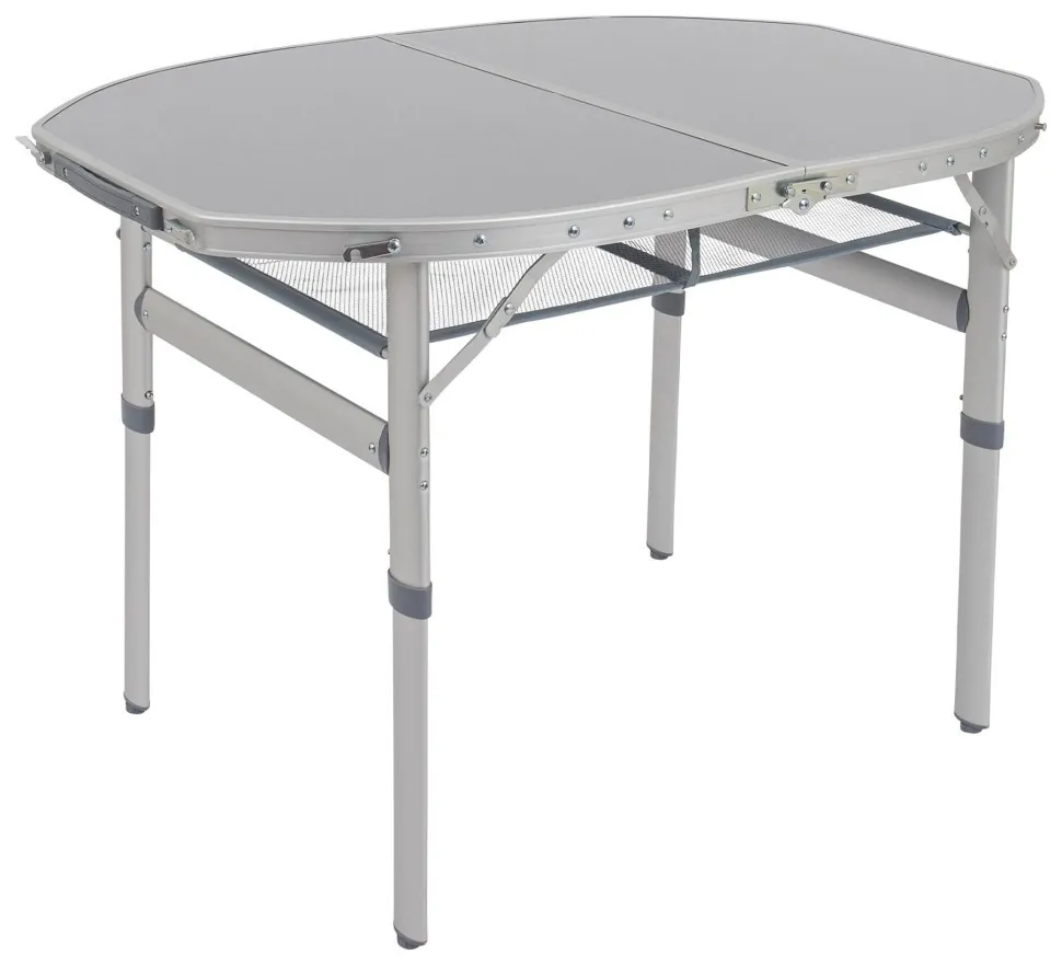 Стіл Bo-Camp Premium Oval 100x70 cm Grey (1404424) (DSM_DAS303284)