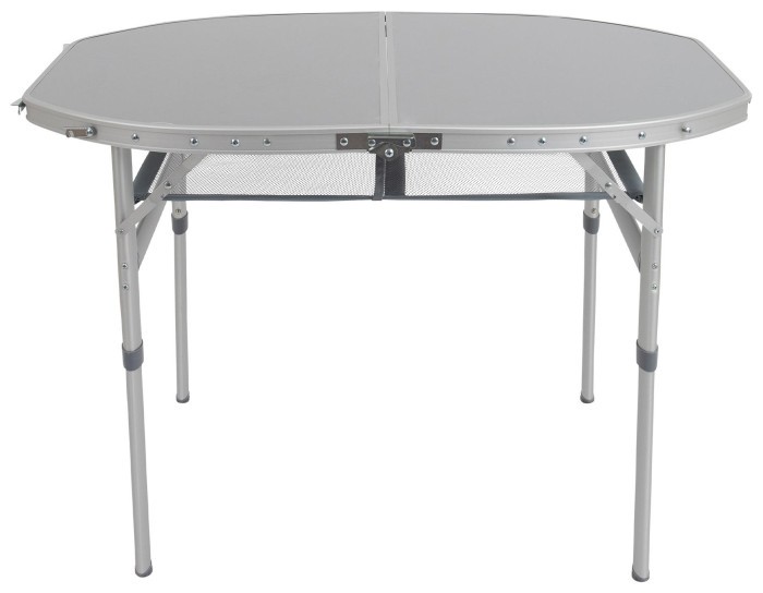 Стіл Bo-Camp Premium Oval 100x70 cm Grey (1404424)