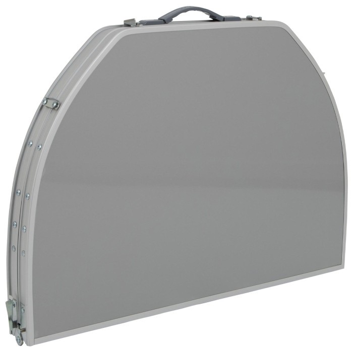 Стіл Bo-Camp Premium Oval 100x70 cm Grey (1404424)