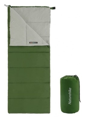 Спальный мешок Naturehike F150 NH22MSD05, правый зеленый