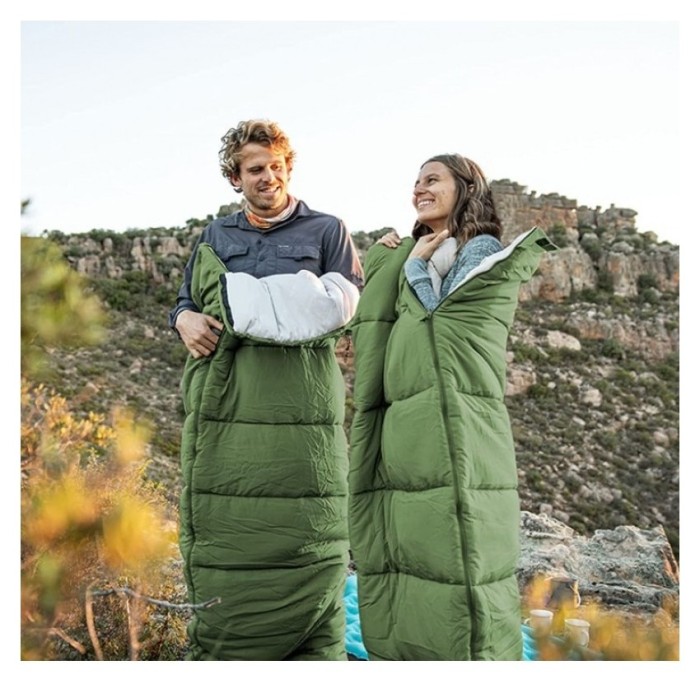 Спальный мешок Naturehike F150 NH22MSD05, правый зеленый