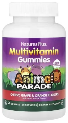 Children's Multivitamin - 90 Gummies Cherry, Grape & Orange