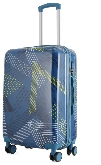 Валіза Semi Line 24" (M) Blue Pattern (T5652-2)
