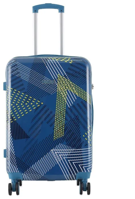 Валіза Semi Line 24" (M) Blue Pattern (T5652-2)